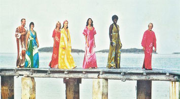 androsia designs 1973 dock fashion show